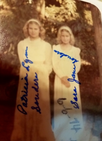 My grandmother shot these photos, as I know because of the tell-tale handwriting. She always wrote directly on the front of the photos.